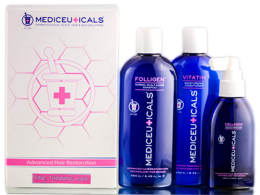 Mediceuticals Advanced Hair Restoration Kit For Women - Sharp Looks Salon