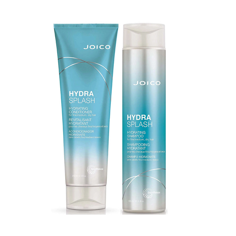 Joico HydraSplash Hydrating Shampoo 10.1oz & Conditioner 8.5oz Duo - Sharp Looks Salon