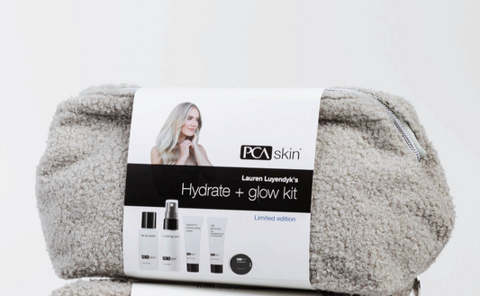 PCA Skin Lauren Luydendyk's Hydrate + glow Kit Limited Edition - Sharp Looks Salon