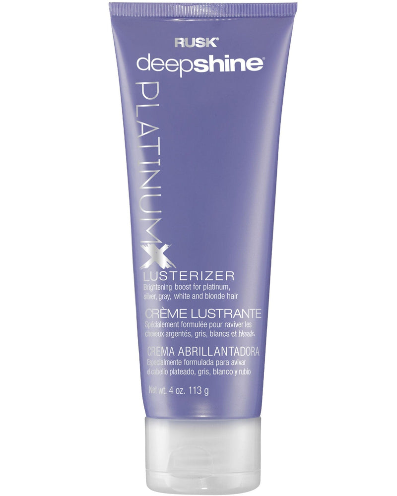Rusk Deepshine PlatinumX Lusterizer 4 oz - Sharp Looks Salon